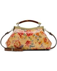 Patricia Nash - Kelmscott Frame Bag Satchel Handbags, Leather/Suede - Lyst