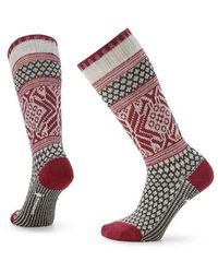 Smartwool - Everyday Popcorn Snowflake Pattern Crew Socks No Show Socks Shoes Sm Shoe 4-6.5) Wool/Nylon/Merino - Lyst