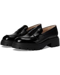 Stuart Weitzman - Hudson Lite Loafer Dress Sandals, Leather - Lyst