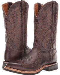 lucchese lace up range boot