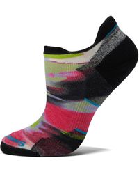 Smartwool - Run Targeted Cushion Brushed Print Low Ankle Socks - Lyst