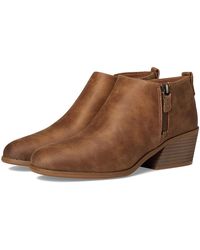 Dr. Scholls - Lainey Western Short Boots Cowboy Boots, Textile - Lyst