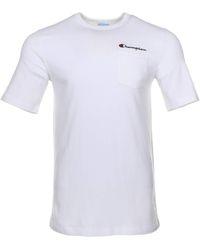 champion heritage pocket tee