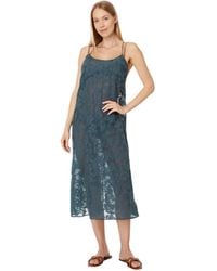 Madewell - Floral Halter Cover-up Midi Dress - Lyst