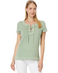 Tommy Bahama - Sunray Cove Lace Up Top - Lyst