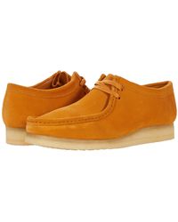 clarks orange shoes