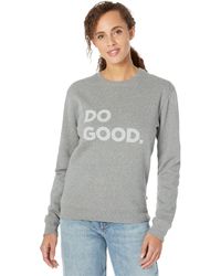 COTOPAXI - Do Good Crew Sweatshirt - Lyst