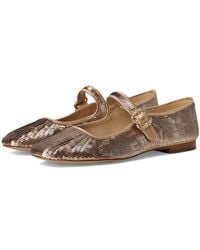 Sam Edelman - Michaela Glamour Flat Shoes, Leather/Rubber - Lyst