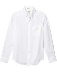 slim baird mcnutt irish linen shirt