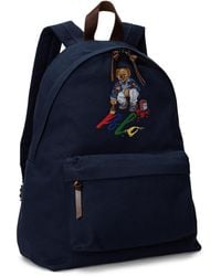 Polo Ralph Lauren - Polo Bear Canvas Backpack - Lyst