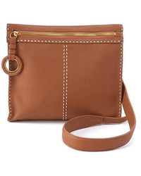 Hobo International - Austin Medium Crossbody Cross Body Handbags, Cotton/Leather - Lyst