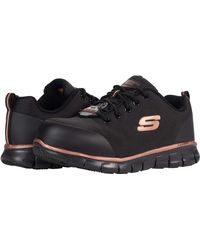 skechers work flats