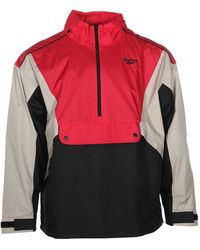 reebok jacket red