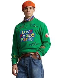 Polo Ralph Lauren - Love Peace Paris Sweatshirt - Lyst