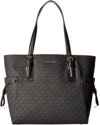 Michael kors voyager east sale west tote oxblood