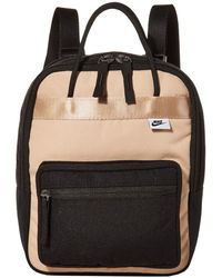 nike black and rose gold backpack