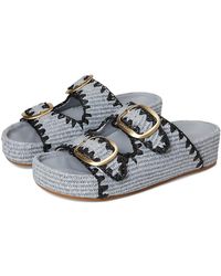 Loeffler Randall - Theo Two Band Sandals Wedge Shoes Light/ 6.5 B - Lyst