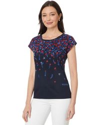 Tommy Hilfiger - Short Sleeve Ditsy Floral Ombre Tee - Lyst