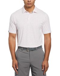Callaway Apparel - All-over Micro Floral Print Polo - Lyst