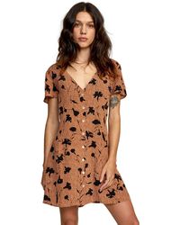 RVCA Mini and short dresses for Women - Up to 51% off at Lyst.com