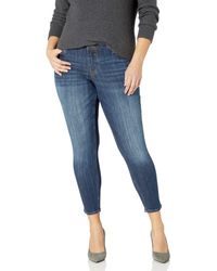 Vigoss Jagger Classic Fit Clean With Brass Hardware Skinny Jean - Blue