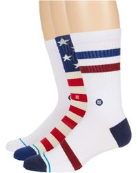 Stance - The Americana 3-pack - Lyst