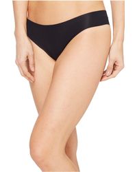 Hanro Invisible Cotton Thong In White Lyst