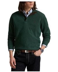 Polo Ralph Lauren - Luxury Jersey Quarter-Zip Pullover Clothing 1, Viscose/Nylon/Cotton - Lyst