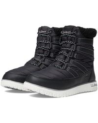 L.L. Bean - Ultralight Boot Quilt Water Resistant Insulated Lace-Up (Classic/Midnight) Boots - Lyst