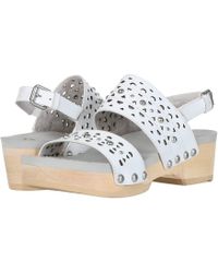 earth thistle wedge sandal