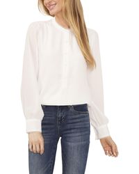 Cece - Long Sleeve Button-down Top - Lyst