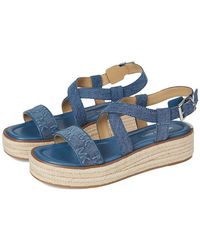 MICHAEL Michael Kors - Lynn Espadrille Sandal Sandals, Synthetic - Lyst