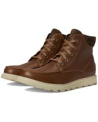Sorel - Madson Ii Moc Toe Waterproof Boots Velvet Tan/Tobacco 11.5 D - Lyst