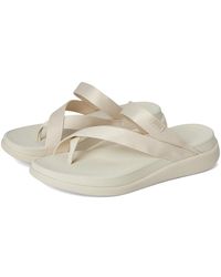Fitflop - F-Mode Go Webbing Flatform Sling Toe-Post Sandals Wedge Shoes 8 M (B) Synthetic - Lyst