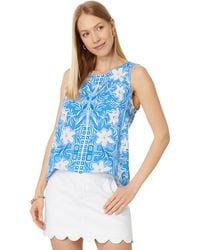 Lilly Pulitzer - Iona Sleeveless Top - Lyst