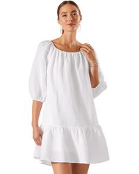 Tommy Bahama - St. Lucia Off-the-shoulder Tiered Dress - Lyst