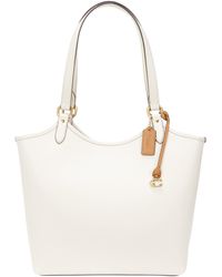 COACH - Polished Pebble Leather Day Tote - Lyst