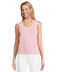 Lilly Pulitzer - Amalia Sweater Tank Top Sweater, Cashmere/Cotton/Down - Lyst
