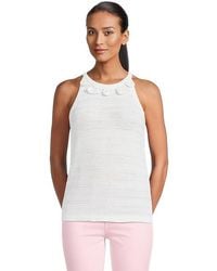 Lilly Pulitzer - Emra Sweater Tank Top Sweater, Cotton - Lyst