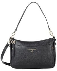 MICHAEL Michael Kors - Jet Set Charm Medium Top Zip Pochette Crossbody Handbags, Leather - Lyst