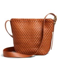 Madewell - Essentials Mini Bucket Bag - Woven - Lyst