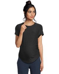 Beyond Yoga - Featherweight One And Only Maternity T-Shirts Clothing, Polyester/Spandex - Lyst