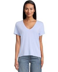 Madewell - Northside V-Neck T-Shirts Clothing Lg 10-12) Cotton - Lyst