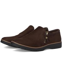 Dr. Scholls - Nice Day Now Loafer/Moc Shoes Flat Shoes, Faux Leather/Microfiber - Lyst