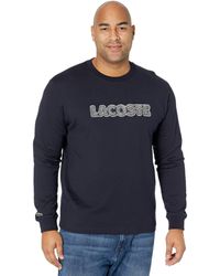 lacoste long sleeve t shirt sale