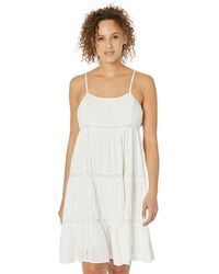 Lucky Brand - Lace Tiered Mini Dress - Lyst