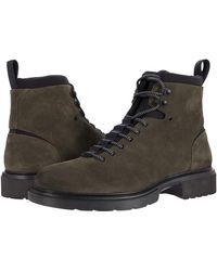 hugo boss lace up boots