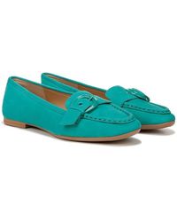 Naturalizer - S Lola Slip On Buckle Loafer Jade Garden Green Suede 11 W - Lyst