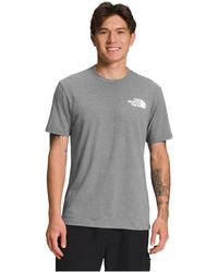 The North Face - Big Tall Short Sleeve Box Nse Tee - Lyst