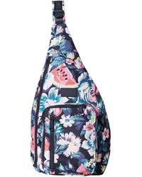 Vera Bradley Synthetic Reactive Sling Backpack in Gray - Lyst